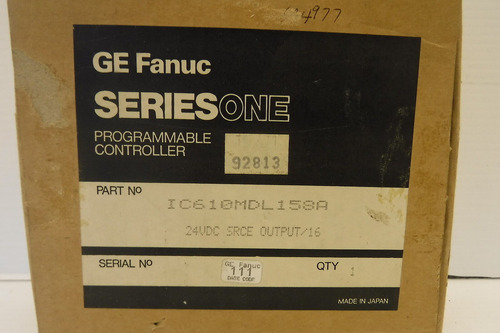 Ge Fanuc Ic610mdl158a Programmable Controller Nib Ccs