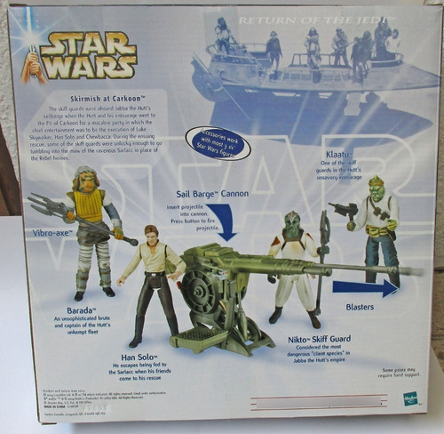 Star Wars Skirmish At Carkoon 2004 Battle Packs Remate (Usado)