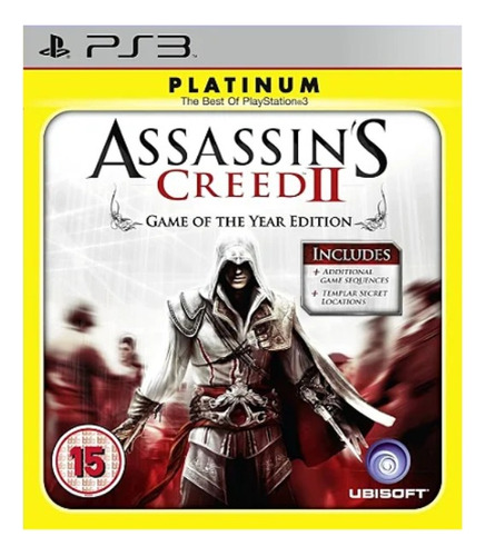 Assassins Creed 2 - Versão Platina - Ps3 - Mídia Física