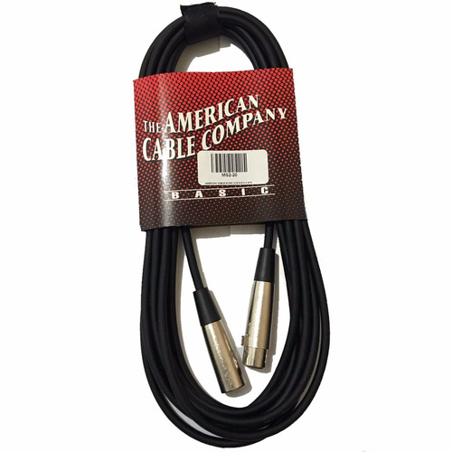 American Cable Ms2-20 American Cable Micro Xlr 6 Metros