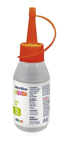 Cola Silicone Líquida 60ml - 2 Tubos