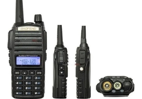 4 Rádios Baofeng Uv-82 Uhf Vhf Original