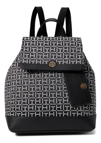 Bolsa Mochila Feminina Tommy Hilfiger Greta Ii Flap Backpack