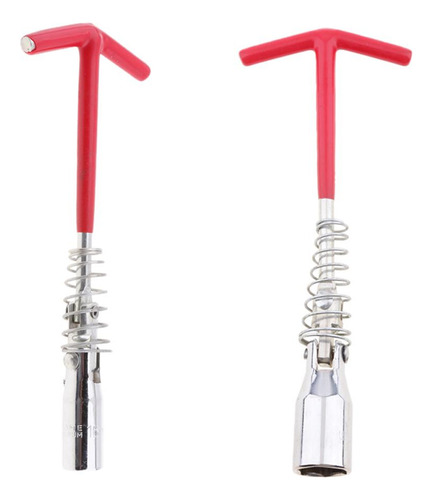 2x Universal Motocicleta Coche Bujía Llave De Enchufe