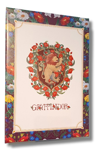 Cuadro Harry Potter - Gryffindor - 55x37 Cm Edición Limitada Color Floral