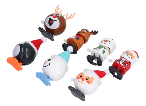 Juego De Muñecos De Nieve Wind Up Para Navidad, Varios Muñec