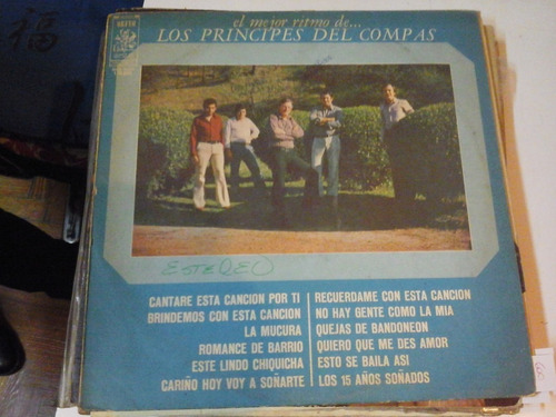 Vinilo 5384 - El Mejor Ritmo De Los Principes Del Compas