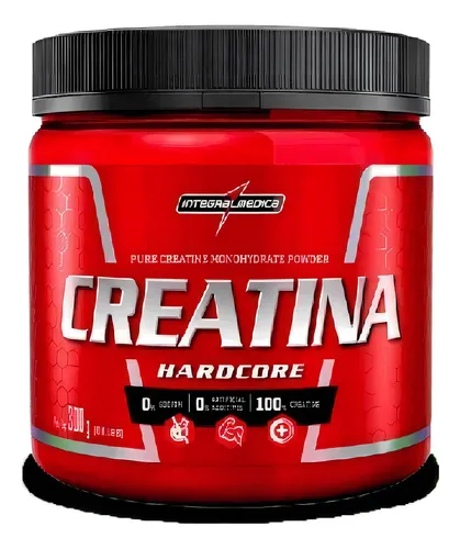 Creatina Monohidratada Pura Integralmédica Reload Hardcore 300g S...