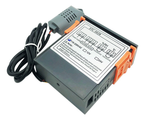 Controlador Digital De Temperatura E Umidade Stc-3028 Para C