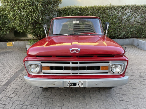 Imagen 9 de 15 de Ford F-100 Motor Naftero V8 Caja De 4ta Al Piso