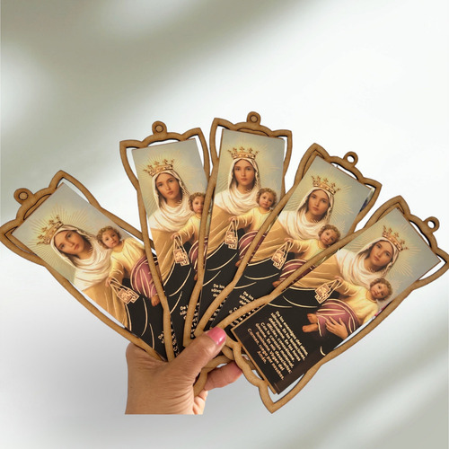 10 Retablos Separador Recuerdos Religiosos Virgen Del Carmen