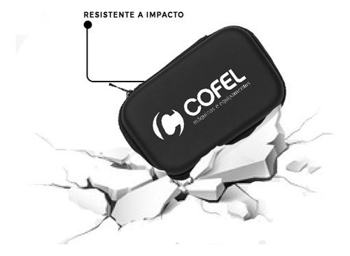 Imagem 2 de 4 de Capa De Proteção Rígida Para Trena A Laser Glm 500 Bosch