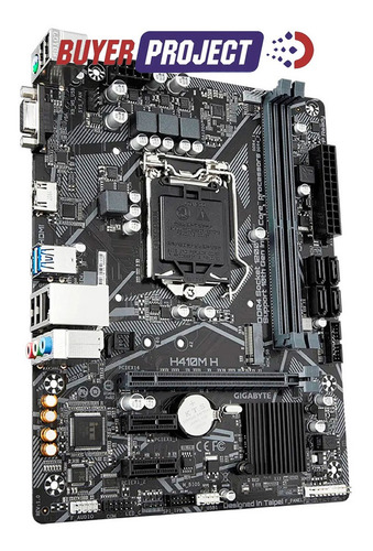 Imagen 1 de 5 de Mainboard Gigabyte H410mh 10ma Gen Lga1200 Ddr4 M.2 Hdmi Vga
