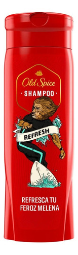 2 Pzs Old Spice Refresh Shampoo 400ml