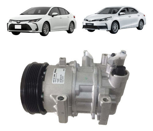 Compressor Ar Corolla 2015 2016 2017 2018 Original Mahle