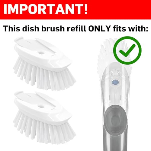 Recambio De Cepillo Para El Cepillo De Platos Oxo, 8 Recambi