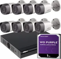 Comprar Kit Seguridad Dahua Dvr 8ch + 8 Camaras 5mp + 1tb