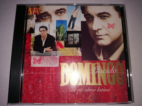 Placido Domingo - De Mi Alma Latina Cd Nac Ed 1994 Mdisk