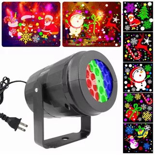 Proyector Luces Led Serie De Navidad Fiesta Para Decorativas