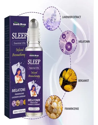 Spray Para Dormir S De 50 Ml Con Melatonina Y Aceite Esencia