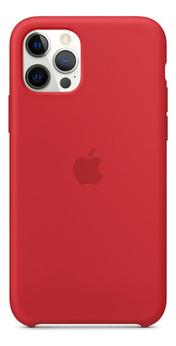 Gn Case Silicon iPhone 12 Pro Max Rojo