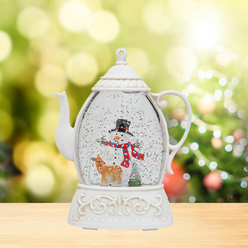Lámpara De Hervidor De Agua De Navidad, Decoración De Luz,