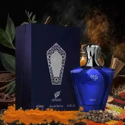Afnan Turathi Blue Azul Eau De Parfum Spray 90 Ml | MercadoLibre