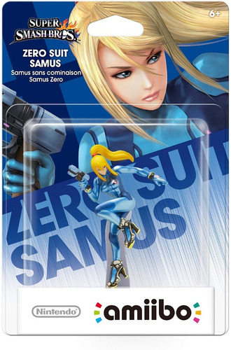 Nintendo Amiibo - Zero Suit Samus - Super Smash .