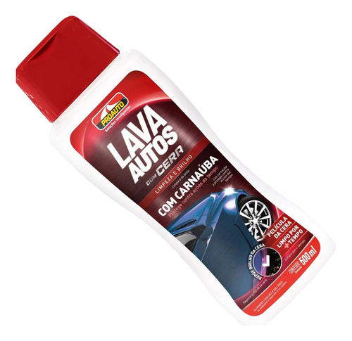 Shampoo Lavagem Com Cera Lava Auto Proauto 500ml