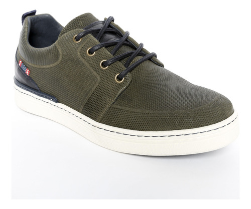 Zapatilla Urbana Cardinale Zapatillas Cuero Calpe-0-90 Verde