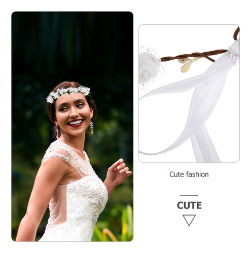 Diadema Floral, Hermoso Tocado Con Forma De Flor, Corona Flo