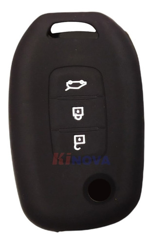 Funda Silicón Renault Kadjar Captur Megane Koleos 3 Botones