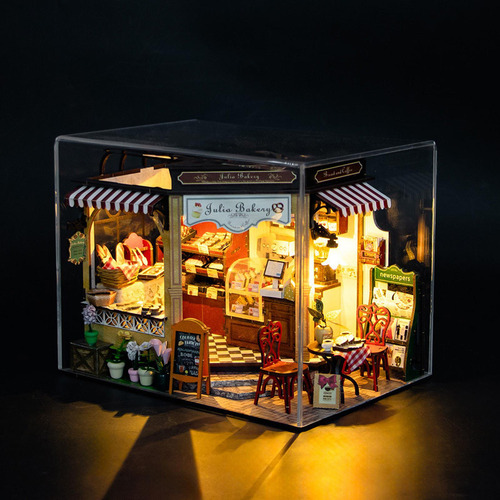 Kit De Bricolaje En Miniatura Para Casa De Muñecas,