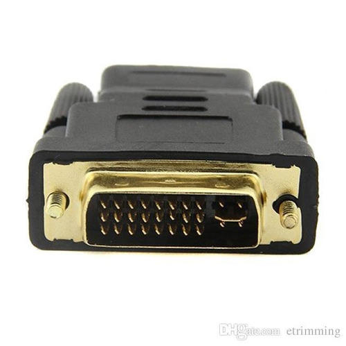 Imagen 3 de 3 de Cable Dvi 24+5 A Dvi 24+5 Punta Dorada 1.8m