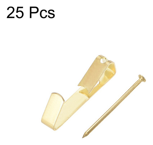 25 Colgadores For Cuadros De Pared Duro Con Clavos 10lbs