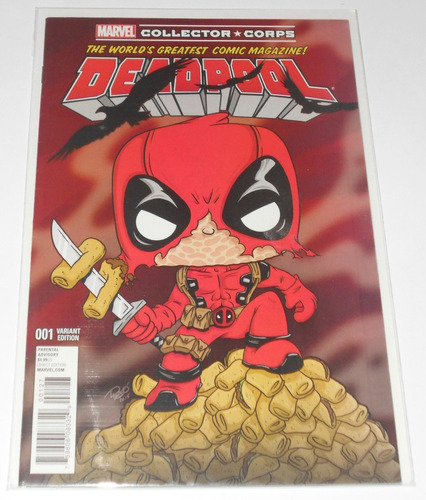 Deadpool #1 (collector Corps Edition) (marvel) - Inglés