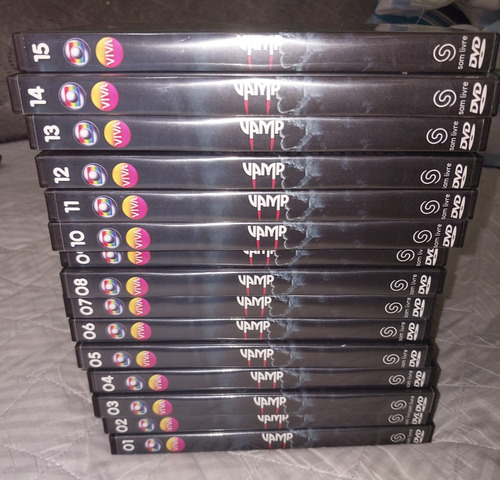 Novela Vamp Completa Em 60 Dvds Do Viva (Usado)