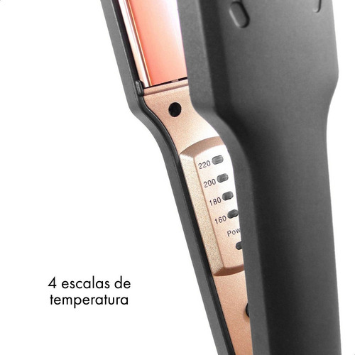 Imagen 2 de 5 de Planchita De Pelo Profesional Cerámica Regulador Temperatura