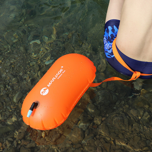 Bolsa Inflable Natación Airbag Pvc Impermeable Snorkel Boya