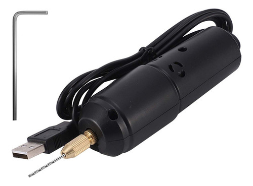 Mini Taladro Eléctrico De Mano Con Brocas, Taladro Usb Para
