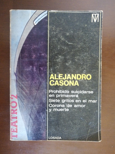 Libro De Alejandro Casona Prohibido Suicidarse En Primavera 