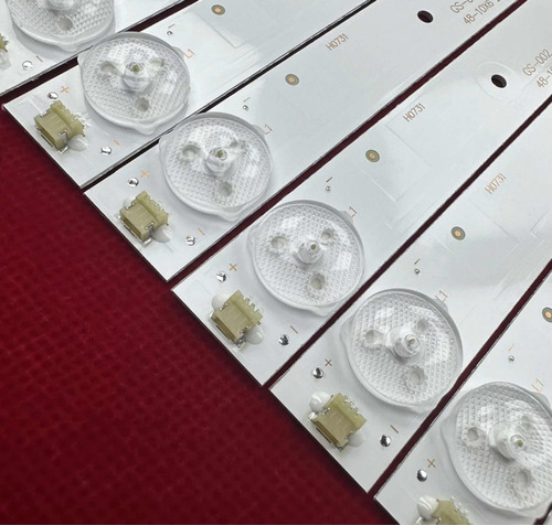 Dt Kit 10 Barra Led Hisense Ltdn48k20dam Hd480df-b37 Novo