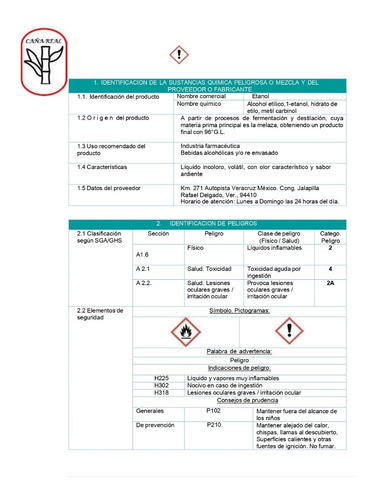 Imagen 8 de 12 de Alcohol 20 Litros, Etílico 96° Puro De Caña Potable