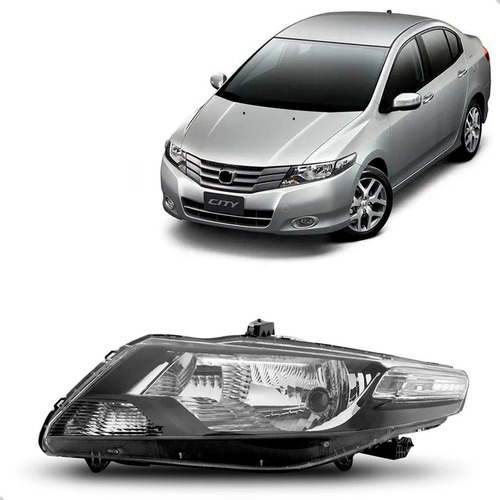 Farol Para Honda City 2009 2010 2011