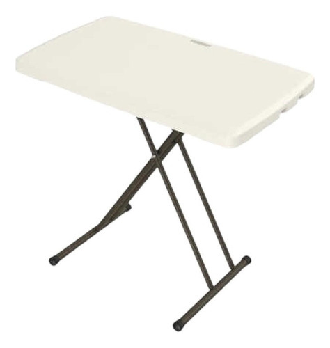Mesa Personal Plegable Lifetime Altura Ajustable 76x50 Cm