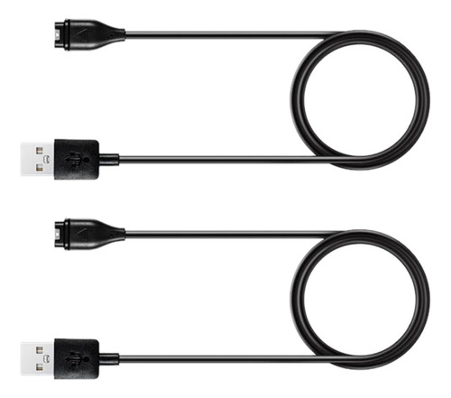 2 Pedazos De Cable De Datos De Carga Usb Para Garmin Fenix 5