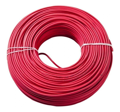 Cable Instalación 4 100m Pvc Rojo Mayor Y Detal Oferta