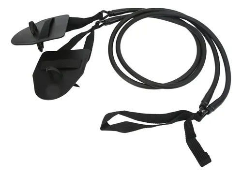 Entrenador De Fuerza Brazo Negro Natación Látex Resistencia