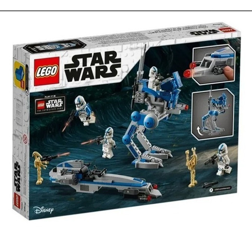 Imagen 2 de 12 de Lego® Star Wars - Soldados Clon De La Legión 501 (75280)