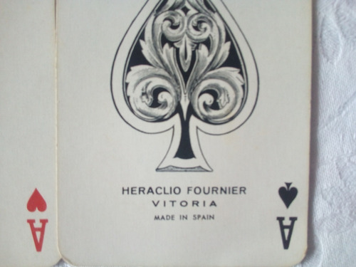 Imagen 2 de 3 de Cartas Heraclio Fournier. Vintage.